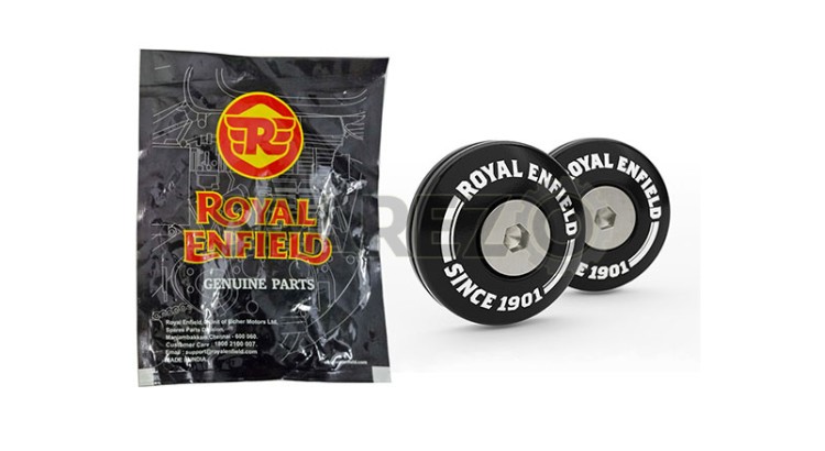 Royal Enfield GT Continental & Interceptor 650 Machined Bar End Finisher Kit - SPAREZO